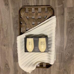 Rae Dunn Wine Glasses